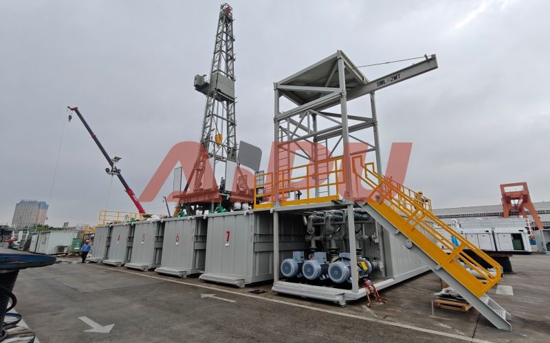 艾普固控首套乌石油 ZJ70DB 固控系统顺利交付