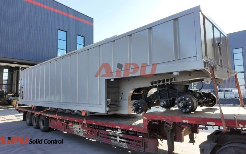 艾普车载泥浆罐发货：助固控行业新年新动力！