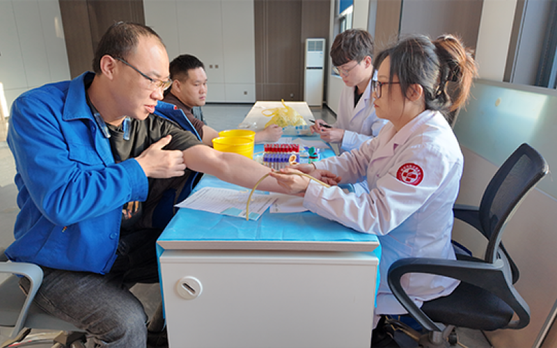 艾普石油为一线工人送上免费健康体检